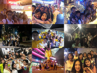 Mainland students have small-group activities with CUHK’s student ambassadors